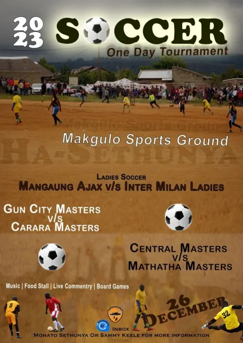 Poster for One Day Tournament 2023