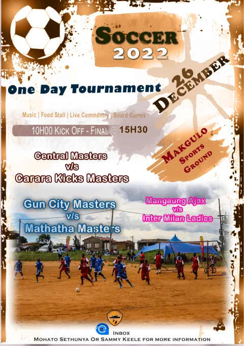 Poster for One Day Tournament 2022