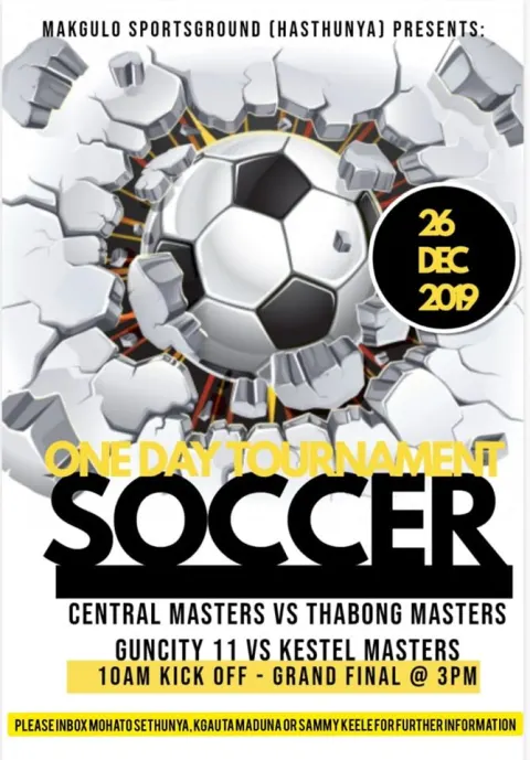 Poster for One Day Tournament 2019